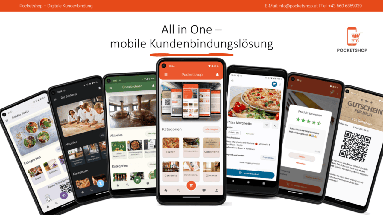 Pocketshop Whitelabel App