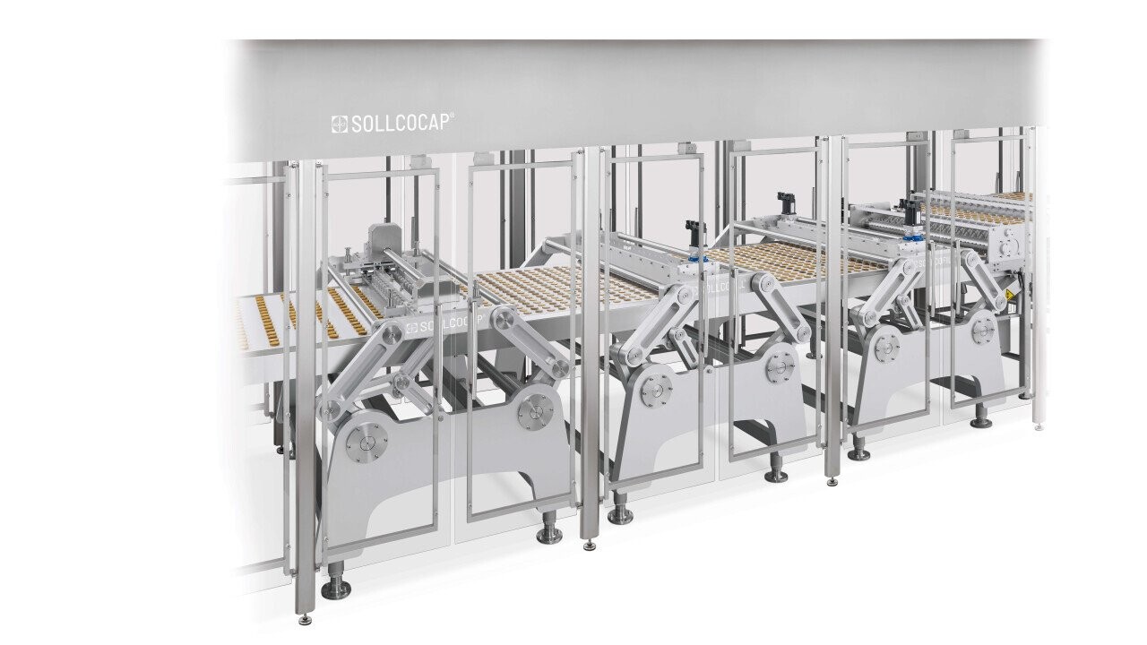 Sollcocap® Sandwich biscuit line