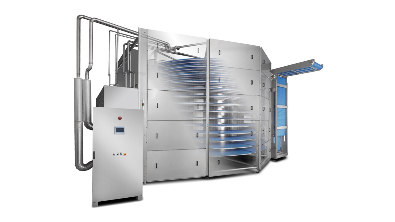 Deep freezing spiral system Con-gelo