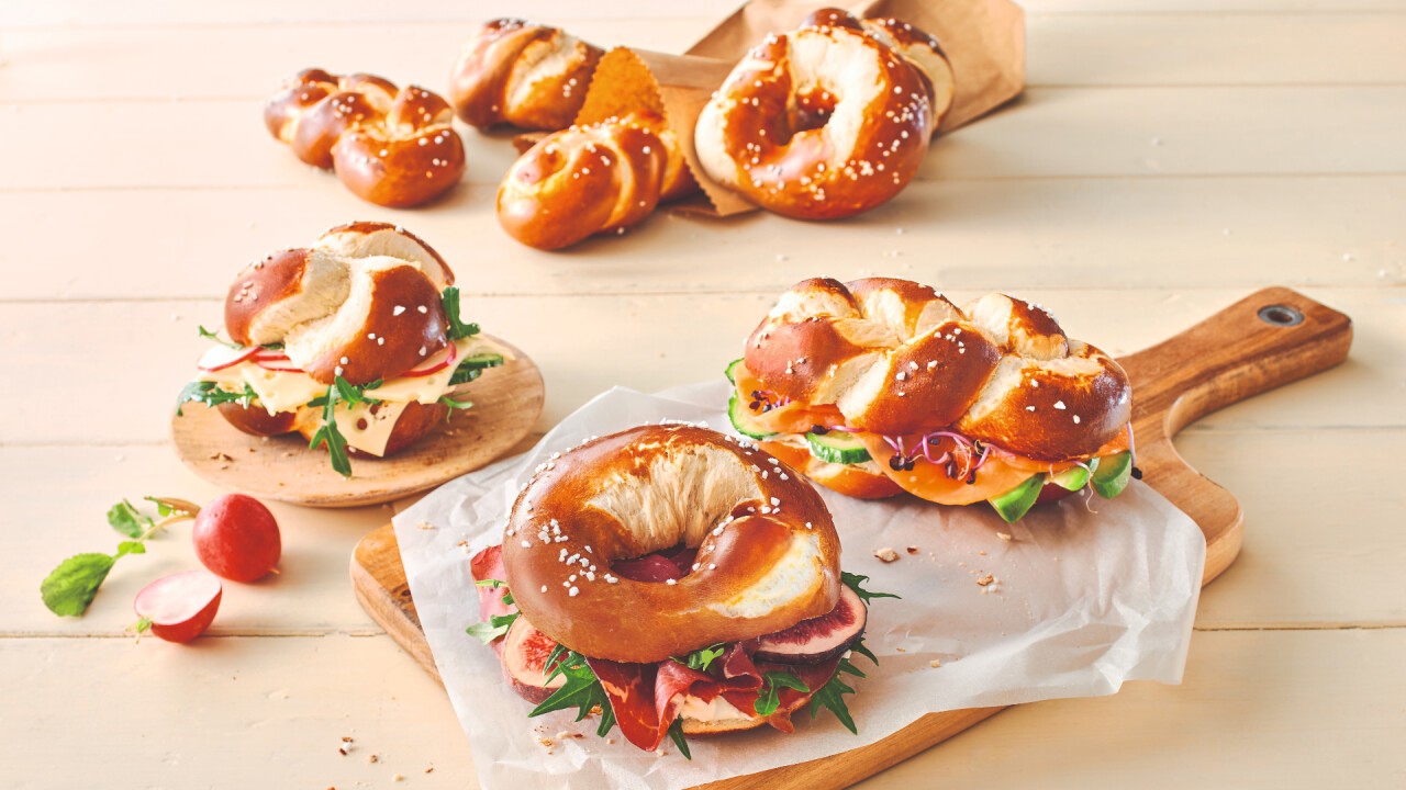 The Ditsch pretzel trio (Pretzel Plait, Pretzel Knot, Pretzel Curl)