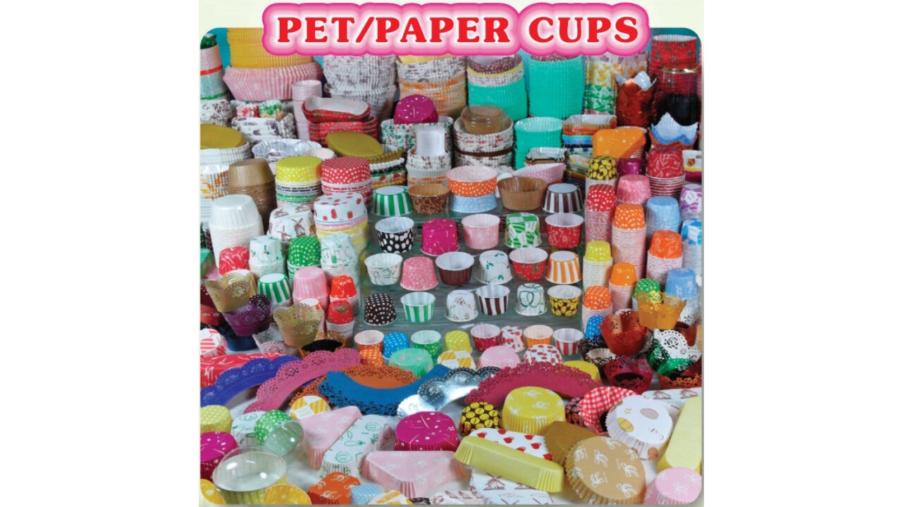 PET/PAPER CUPS