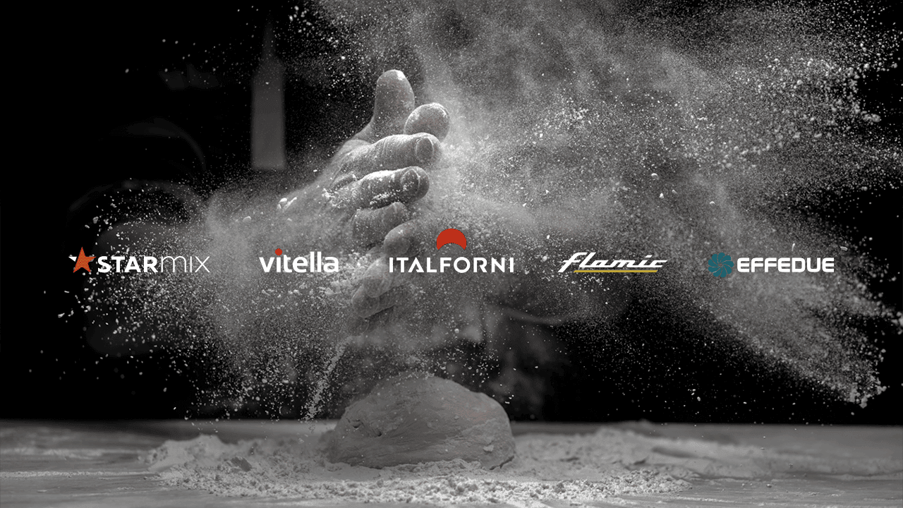 WAICO GROUP besteht aus der Vereinigung von fünf italienischen Unternehmen (Vitella, Effedue, Starmix, Flamic und Italforni)