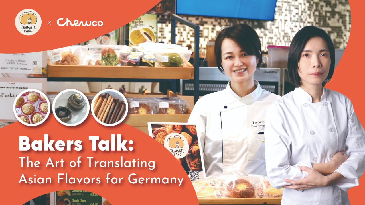 On the left: Chef Kathy Yang of Taiwanese bakery Teamate Pang in Düsseldorf. On the right: Chef Kathy Chen from Texture Maker Enterprise.