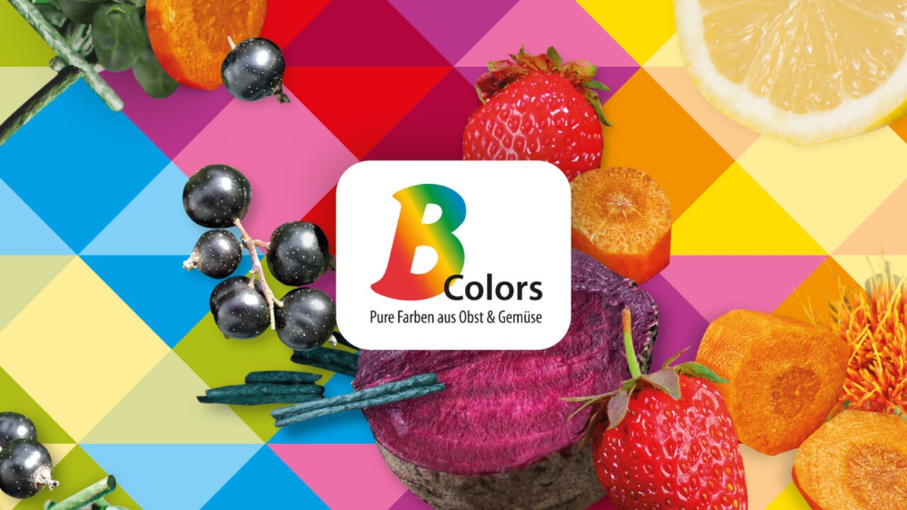 B Colors! Pure Farben aus Obst und Gemüse