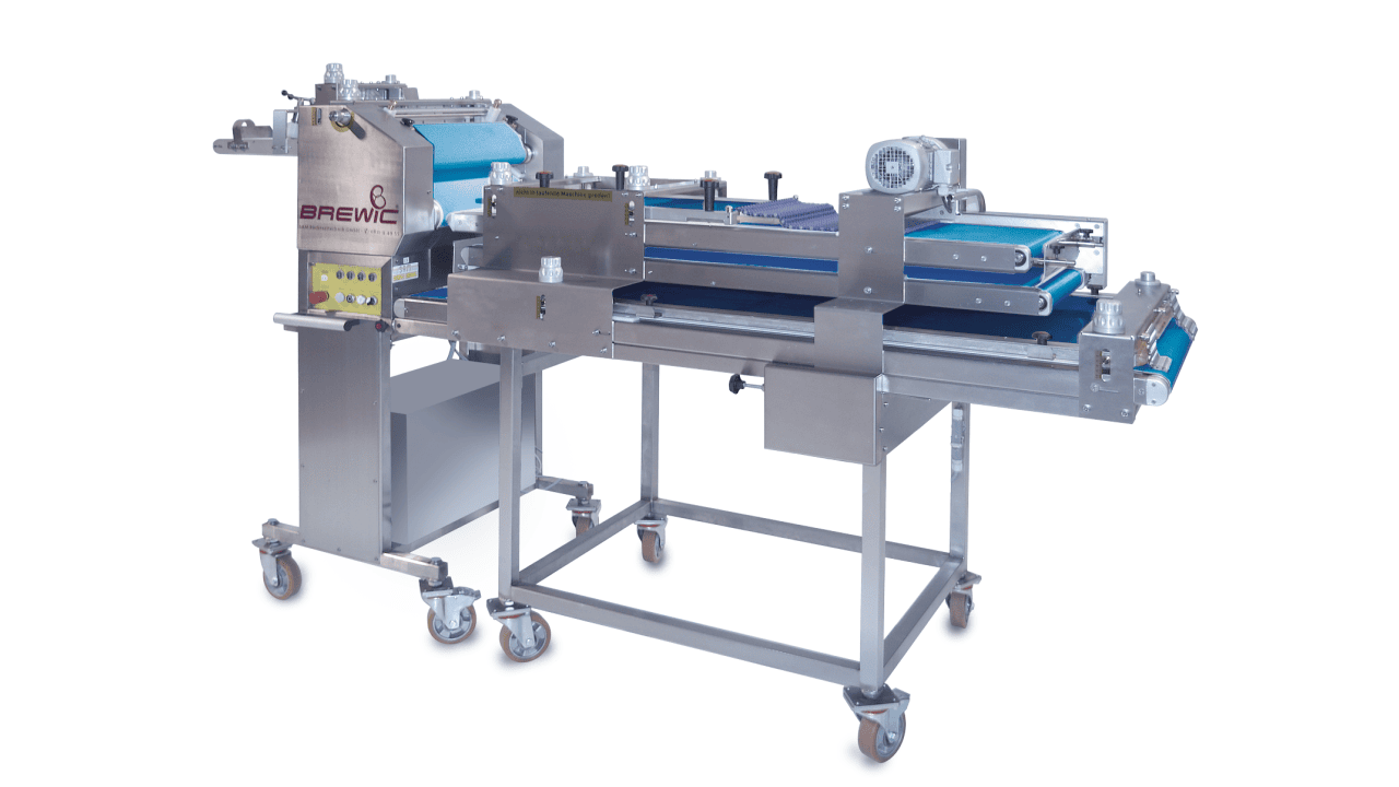 BREWIC croissant rolling and pretzel thread machine