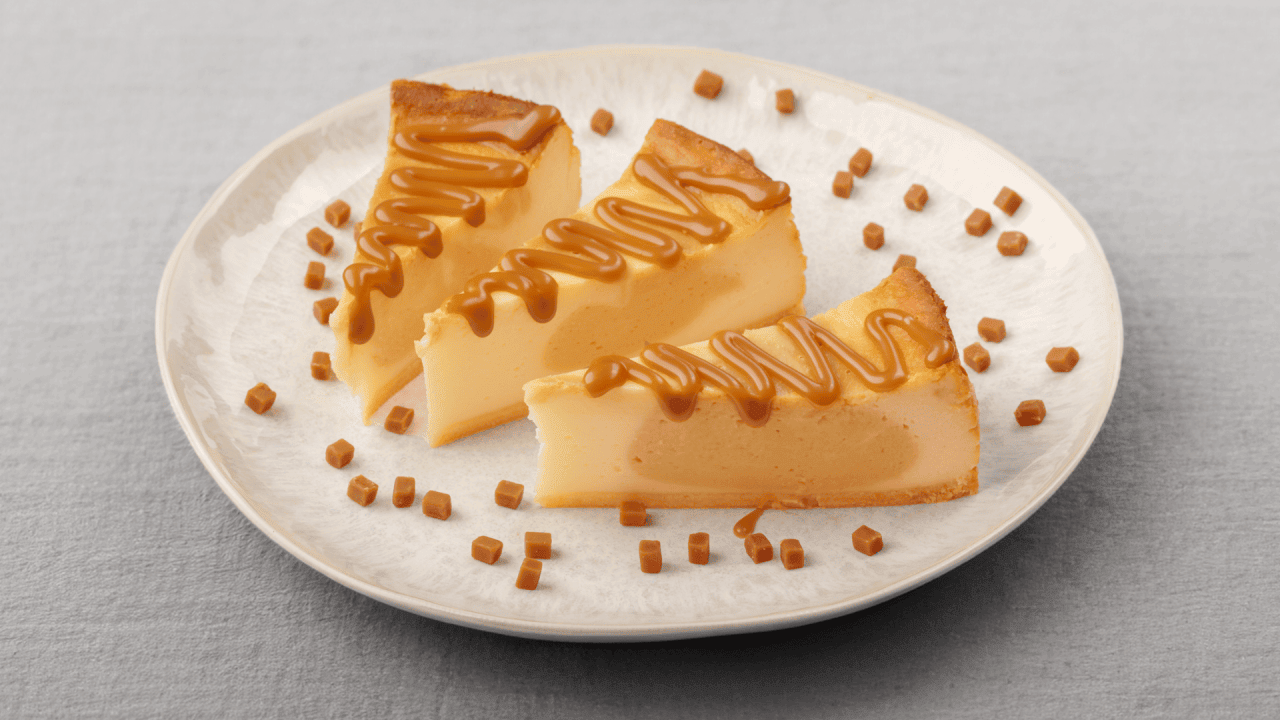 The perfect base for creative variations like cheesecake with a caramel topping.