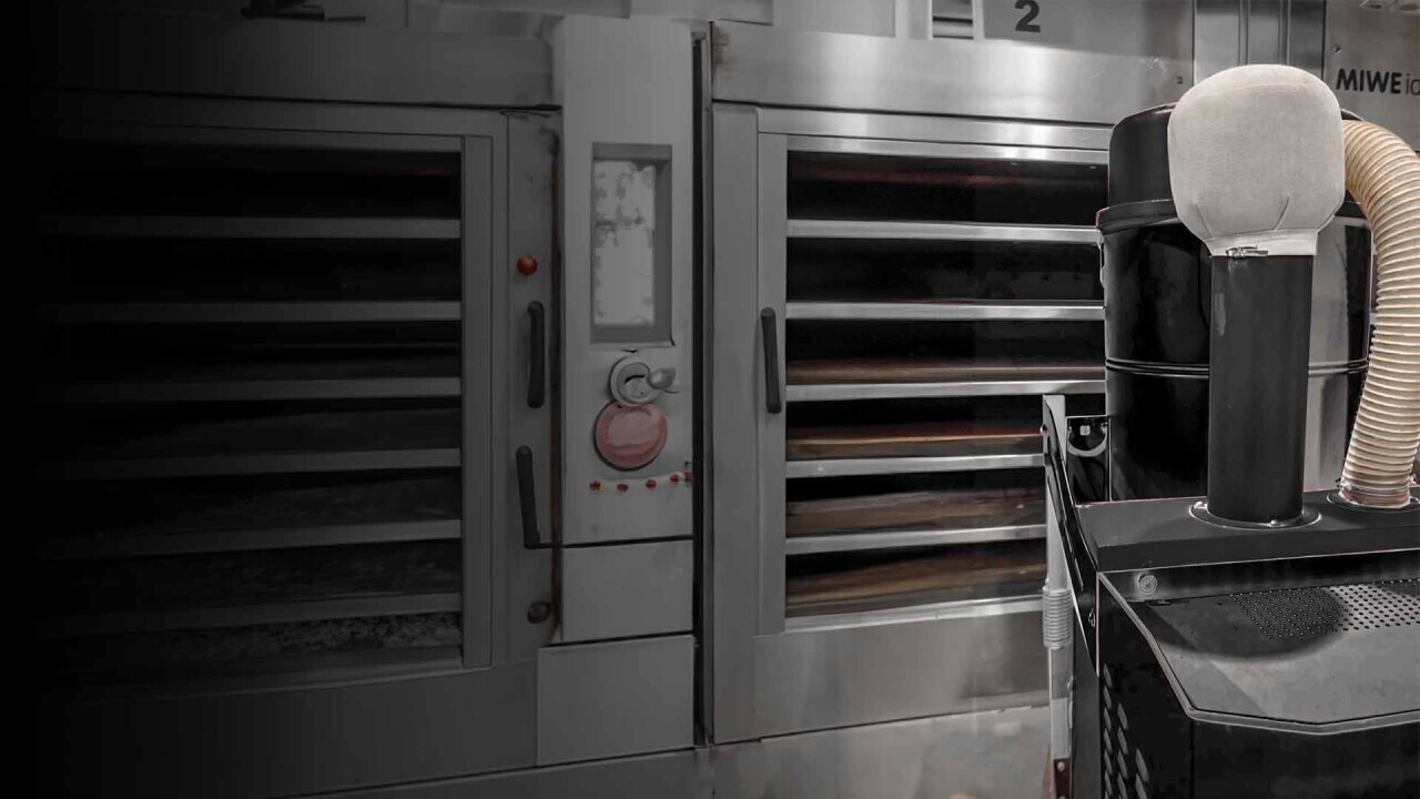 Our installation for multi-deck ovens