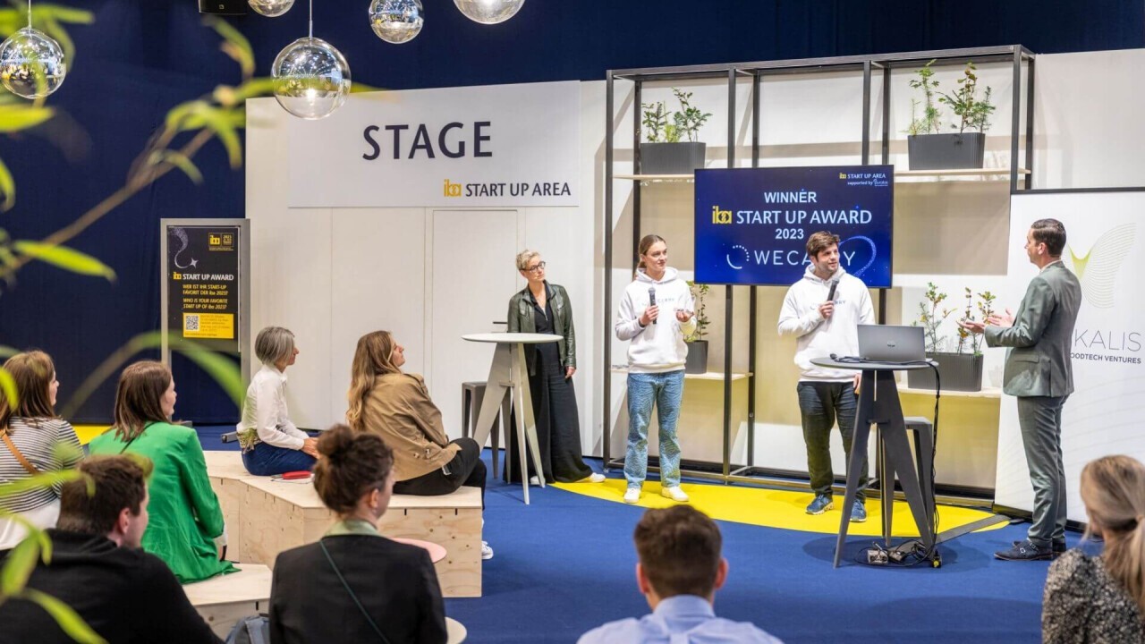 The iba.START UP AREA is the perfect stage for business models of tomorrow.
