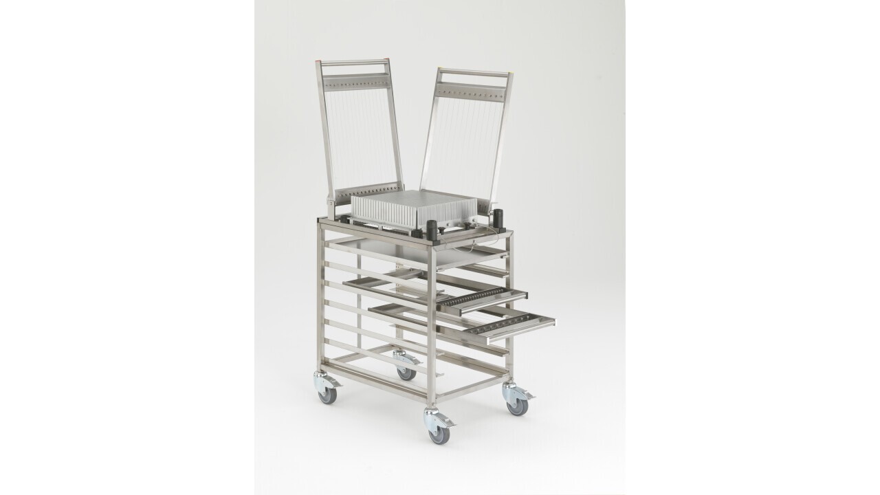 double cutter with movable stand