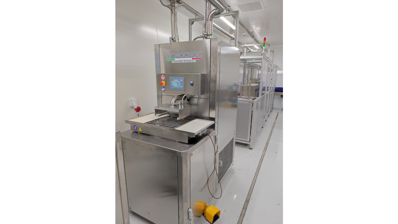Continous Tempering Machine 70-150 kg/h mod. T1