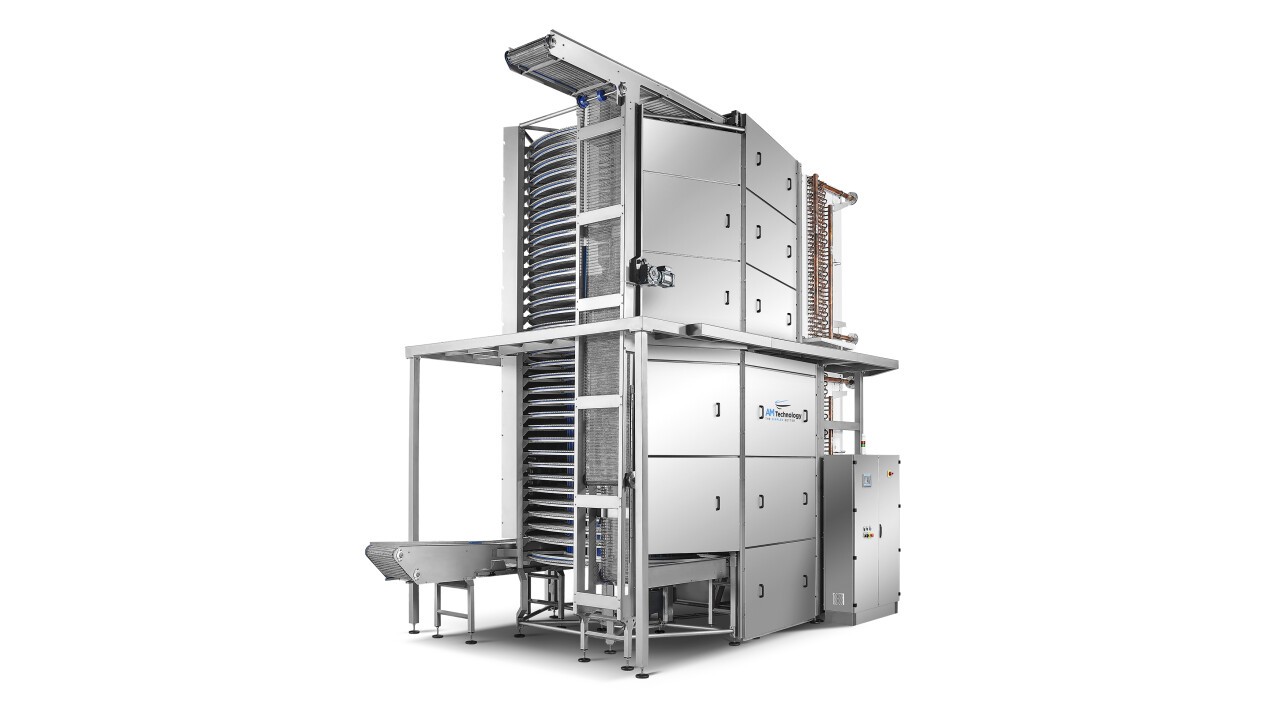 Pizza cooling spiral system Brivido