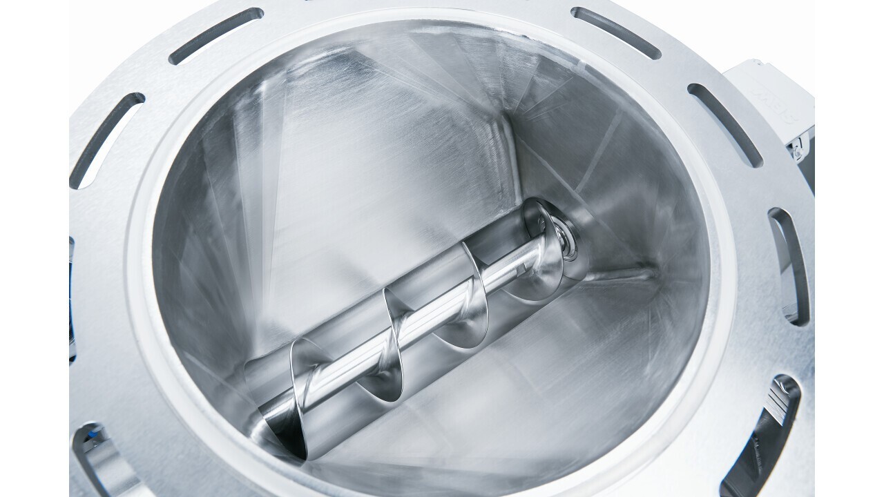Inlet area of the AZO cyclone screener type DA