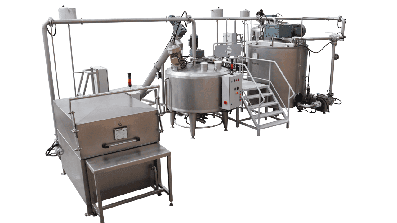 Chocolate Preparation Kitchen With our Batch Type  Ball Mill Refiner