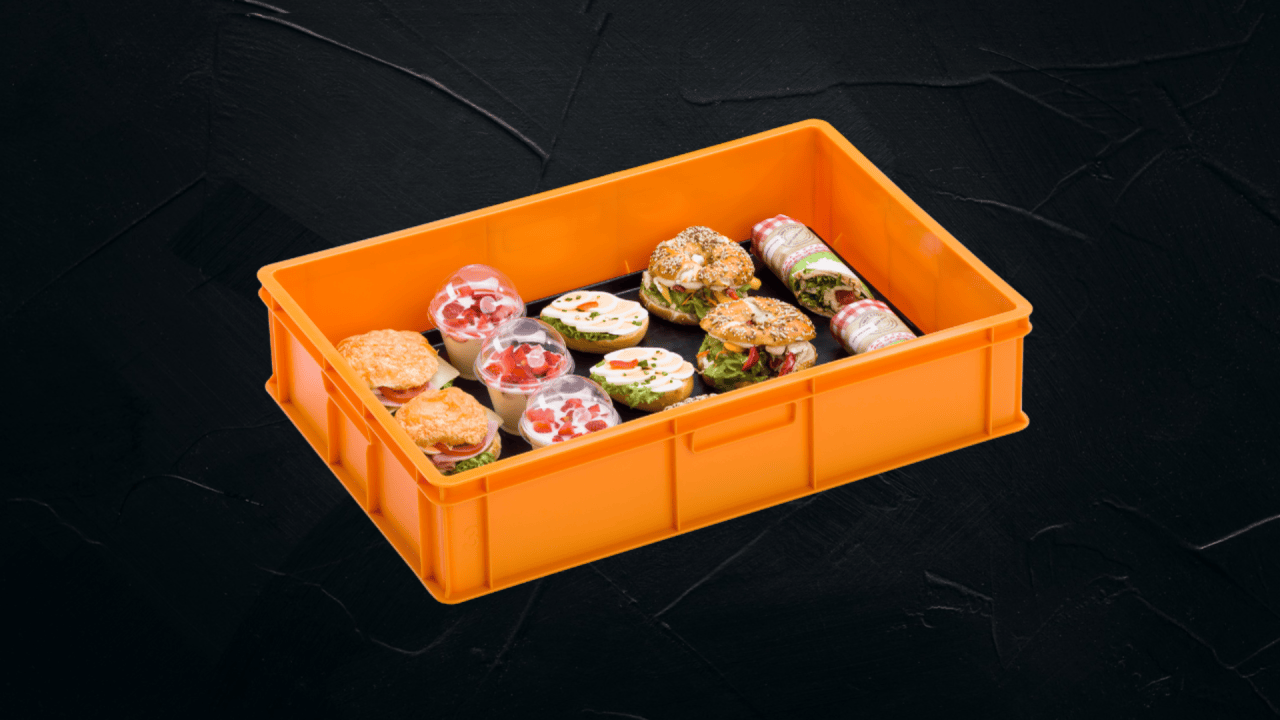 Ringoplast Plus 5 Systemkasten befüllt mit Snacks