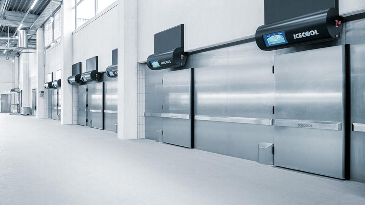 Innovative cooling technology for all types of small baked goods