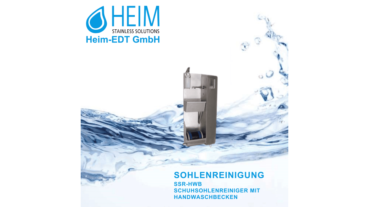 Sohlenreinigung SOR-HWB