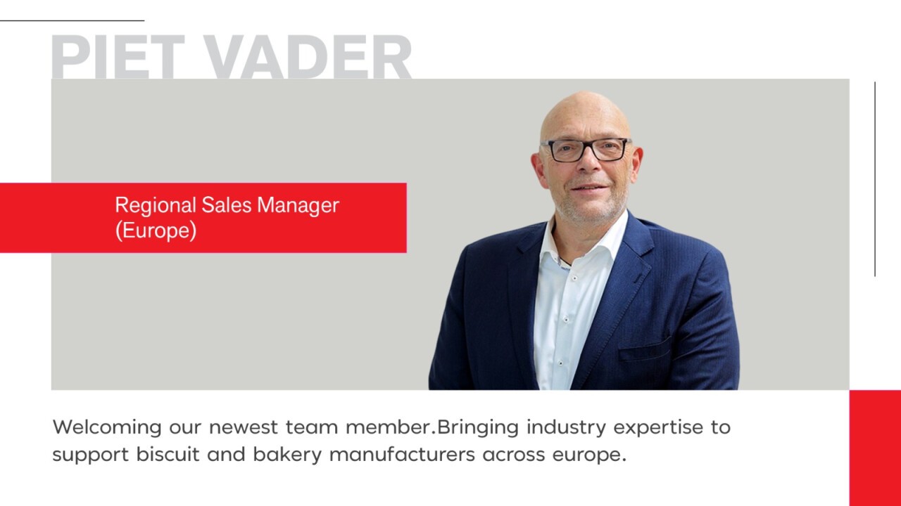 Piet Vader - Regional Sales Manager (Europe)