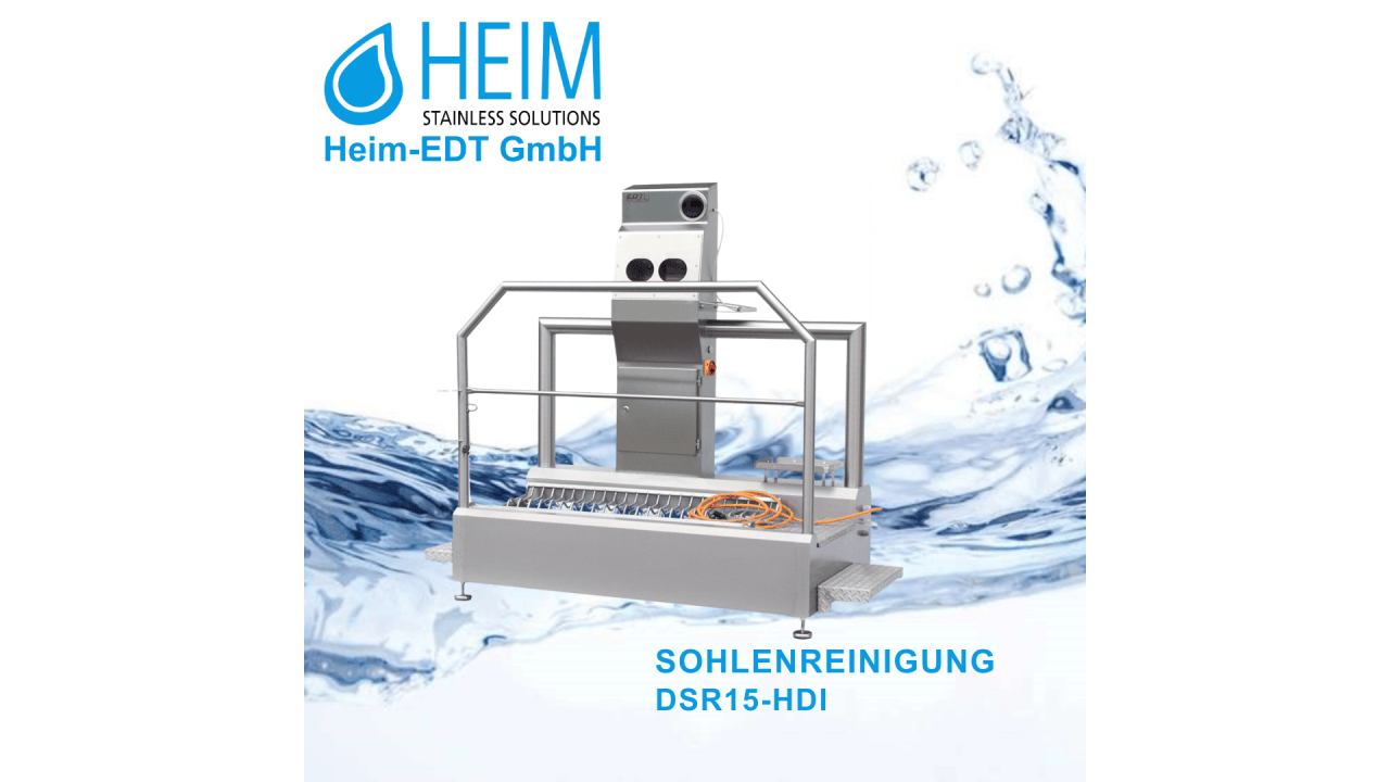 Sohlenreinigung DSR15-HDI