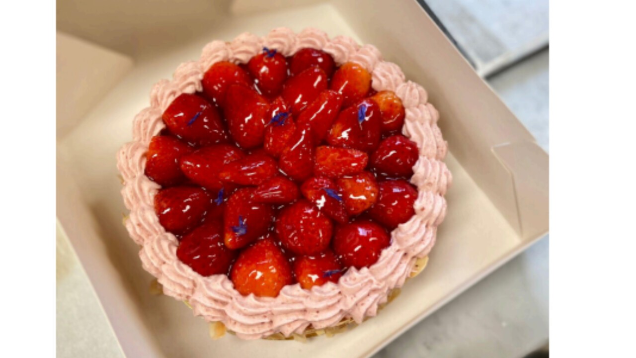 Erdbeertorte
