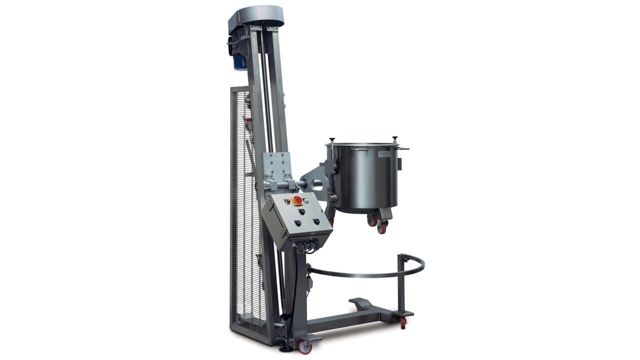 Inclined single Column Lifter