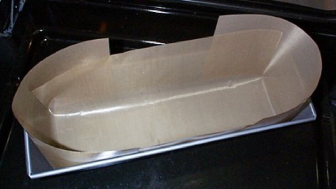 Reusable baking sheets - PTFE coated glass; Silicone coated glass; Cotton fabric 