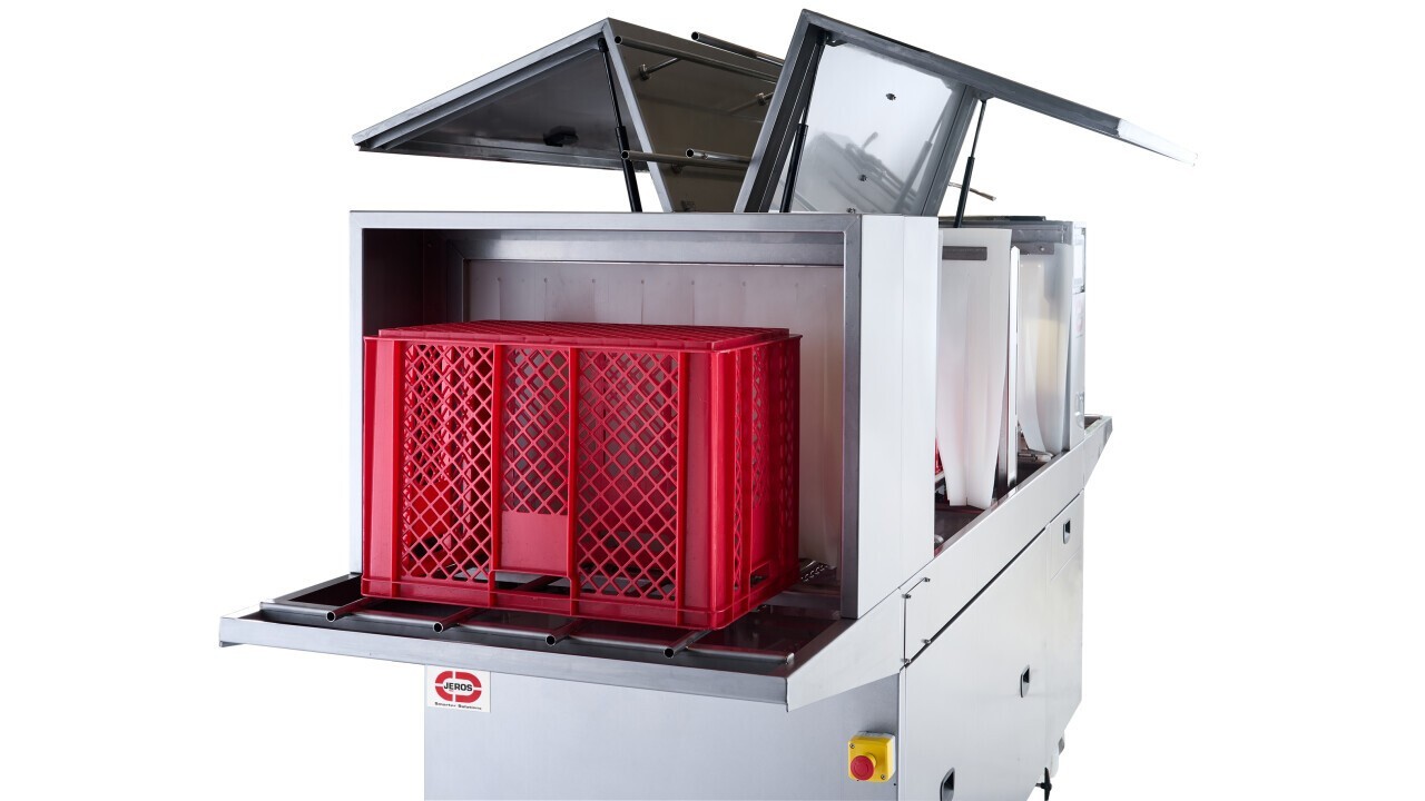JEROS Crate Washer 220XT, easy to maintain.