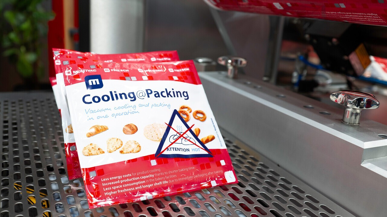 With Cooling@Packing, baked goods can be packaged immediately after baking.