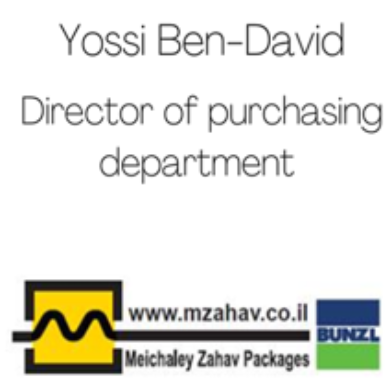 yossi ben david