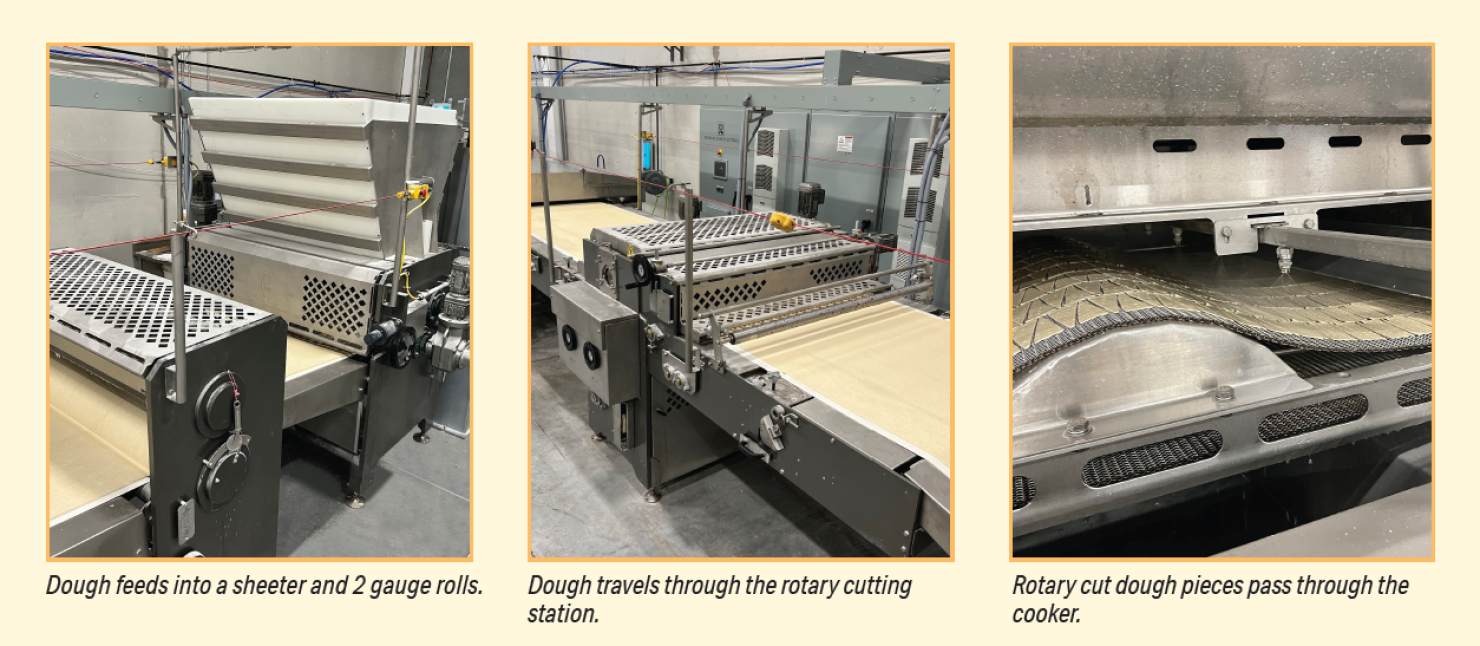 Photo showing production at Via Oliveto.